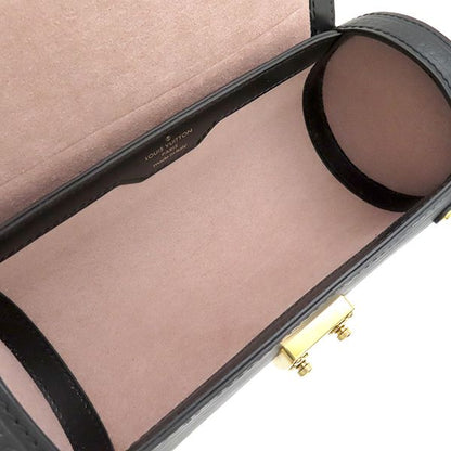 Louis Vuitton Shoulder Bag Papillon Trunk Bag Epi Leather Noir Black Gold