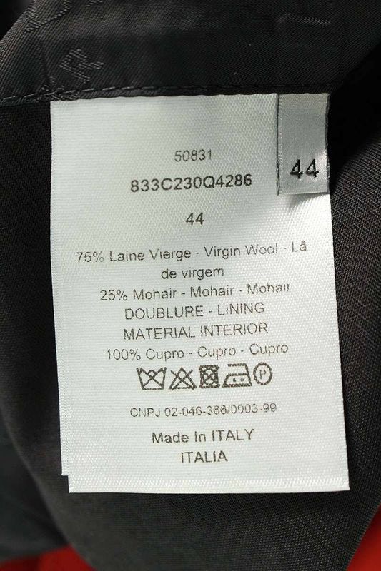 Dior Homme 833c230q4286 Atelier Label Double Blessed Tailored Jacket Men 44