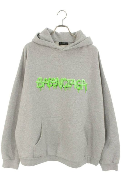 Balenciaga 674986 Tlvf2 Slime Logo Pullover Hoodie Men's 3