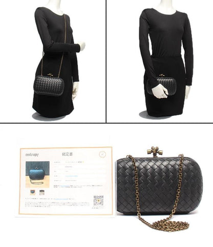 Chain Shoulder Bag Crossbody Knot Intrecciato Minodiere Women's Bottega Veneta