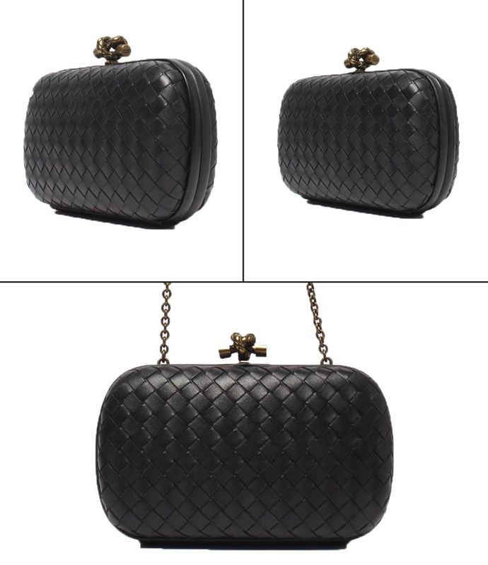 Chain Shoulder Bag Crossbody Knot Intrecciato Minodiere Women's Bottega Veneta