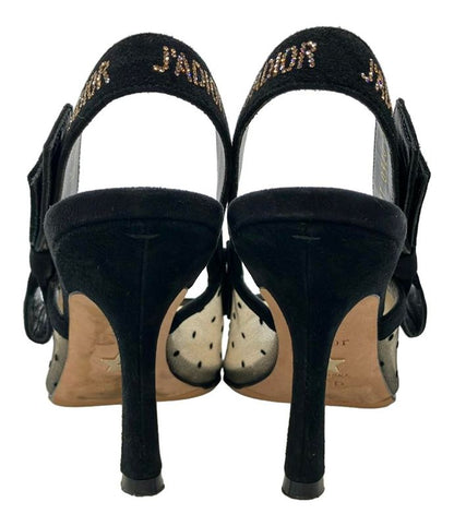 Christian Dior Back Strap Mesh Sandals Women's (M) Christian Dior