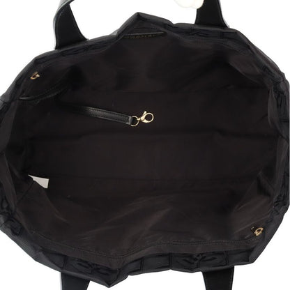 Chanel Tote MM New Travel Tote Bag Nylon Black Women's Chanel Used Chanel