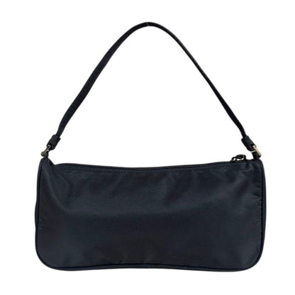Prada Accessory Pouch Handbag Nylon Mv633 Black Ladies Prada Preowned Prada