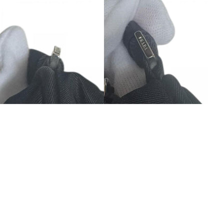 Prada Accessory Pouch Handbag Nylon Mv633 Black Ladies Prada Preowned Prada