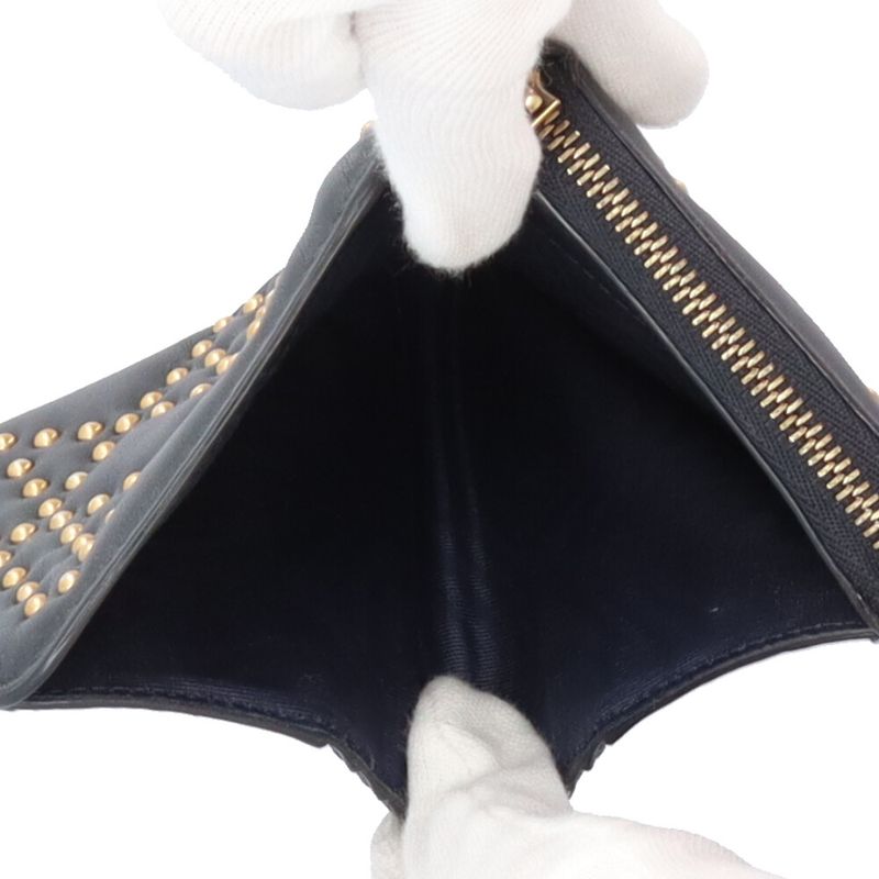 Christian Dior Bifold Wallet Leather Women Christian Dior Preowned Christian