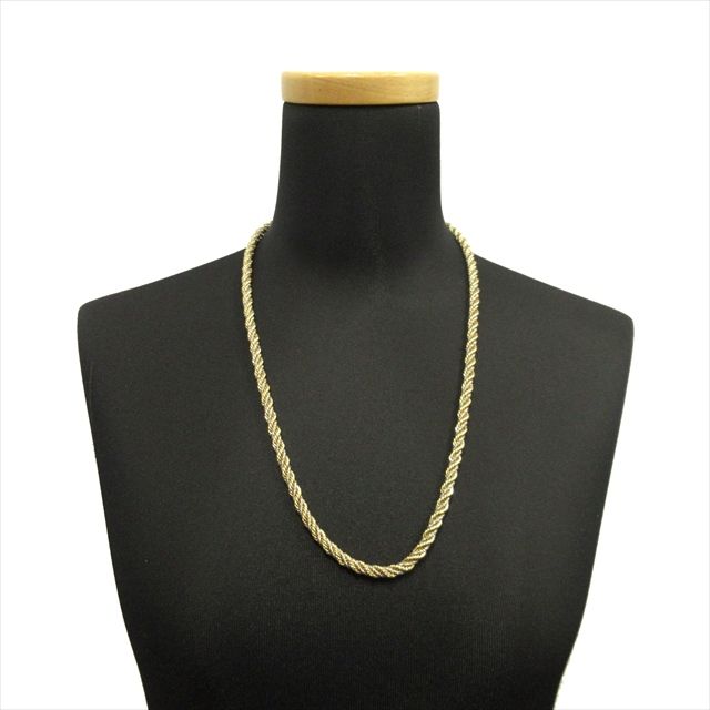 Christian DIOR Chrdior Germany Twisted Chain Necklace Accessory Made In Germany