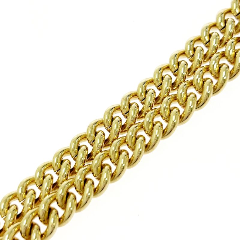 Christian Dior GP Rhinestone Necklace Gold 501582 Necklace