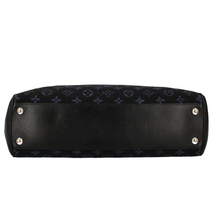 Louis Vuitton Grand Sac M55203 Monogram Jacquard Ladies Handbag Navy Excellent