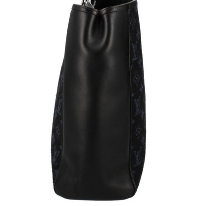 Louis Vuitton Grand Sac M55203 Monogram Jacquard Ladies Handbag Navy Excellent