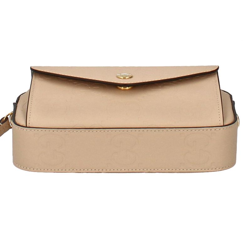 Gucci GG Mini Shoulder Bag 781554 Leather Women's Shoulder Bag Beige Excellent