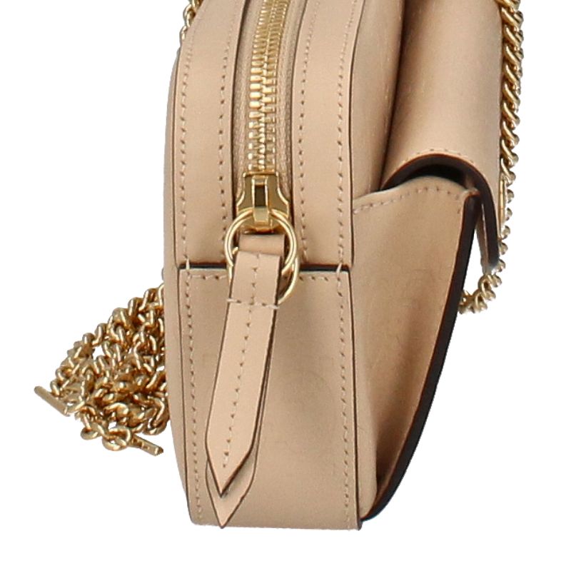 Gucci GG Mini Shoulder Bag 781554 Leather Women's Shoulder Bag Beige Excellent