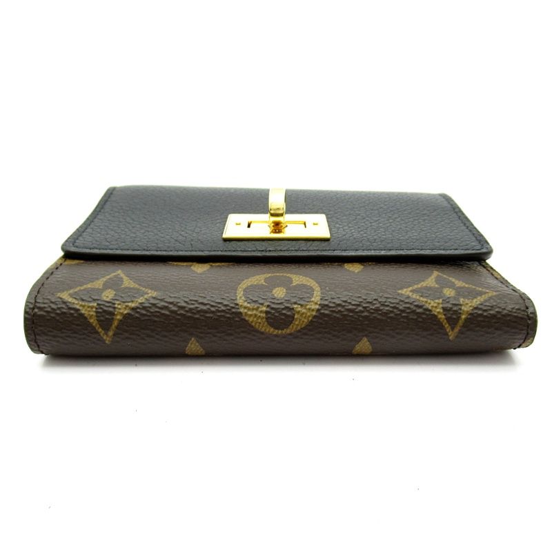 Louis Vuitton Portefeuille Victorine M82640 Monogram Women Noir Black