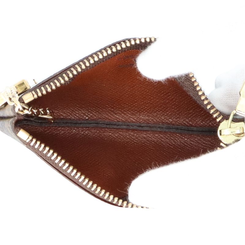 Louis Vuitton Pochette Cles M62650 Monogram Women Brown