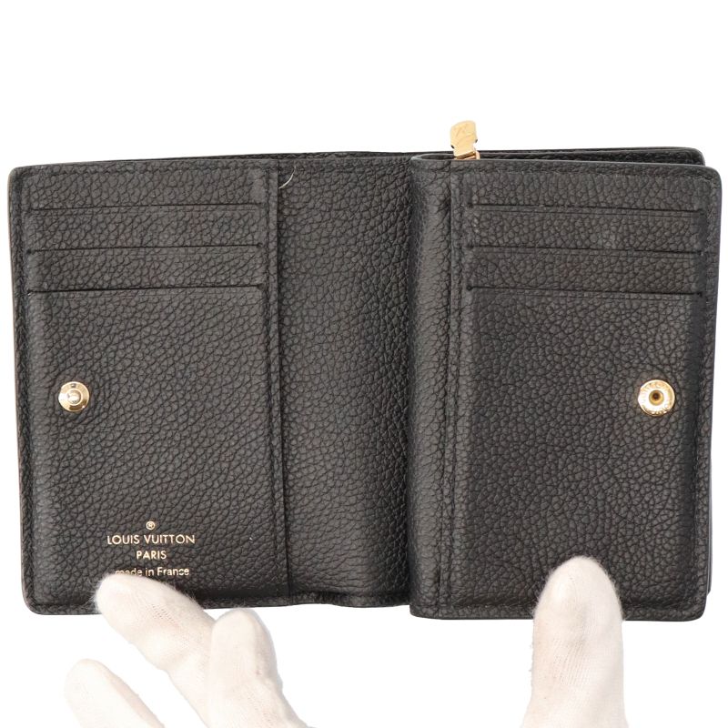 Louis Vuitton Portefeuille Cles a M80151 Monogram Empreinte Women Noir Black