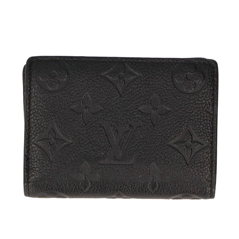 Louis Vuitton Portefeuille Cles a M80151 Monogram Empreinte Women Noir Black
