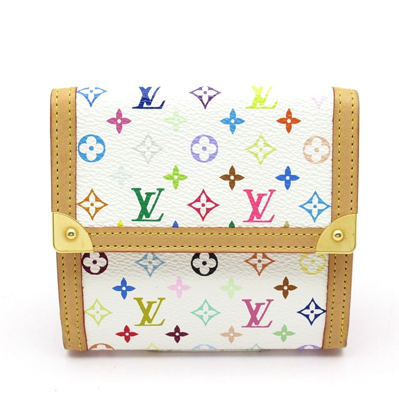 Louis Vuitton Porte Monet Vieux Carte Cles Di M92983 Multicolor Women Bronze
