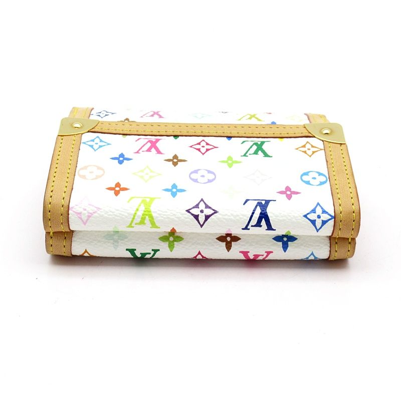 Louis Vuitton Porte Monet Vieux Carte Cles Di M92983 Multicolor Women Bronze