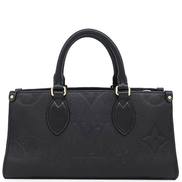 Louis Vuitton 2way Bag on the Go Ew Monogram Empreinte Noir Black Gold Hardware