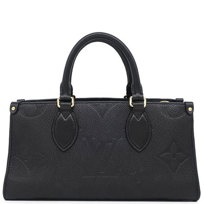 Louis Vuitton 2way Bag on the Go Ew Monogram Empreinte Noir Black Gold Hardware