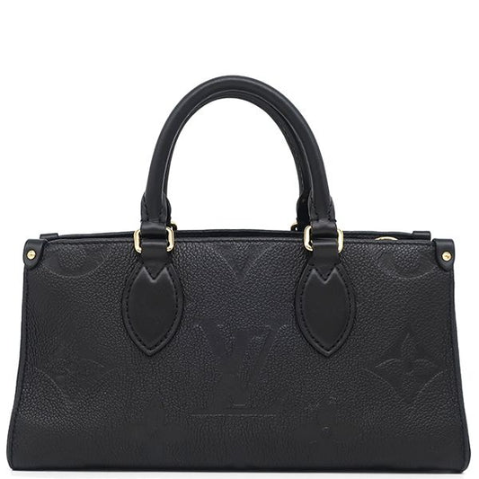 Louis Vuitton 2way Bag on the Go Ew Monogram Empreinte Noir Black Gold Hardware