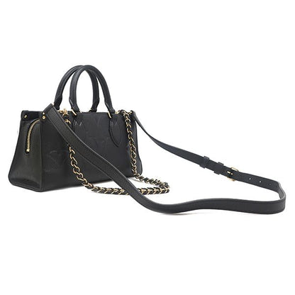 Louis Vuitton 2way Bag on the Go Ew Monogram Empreinte Noir Black Gold Hardware