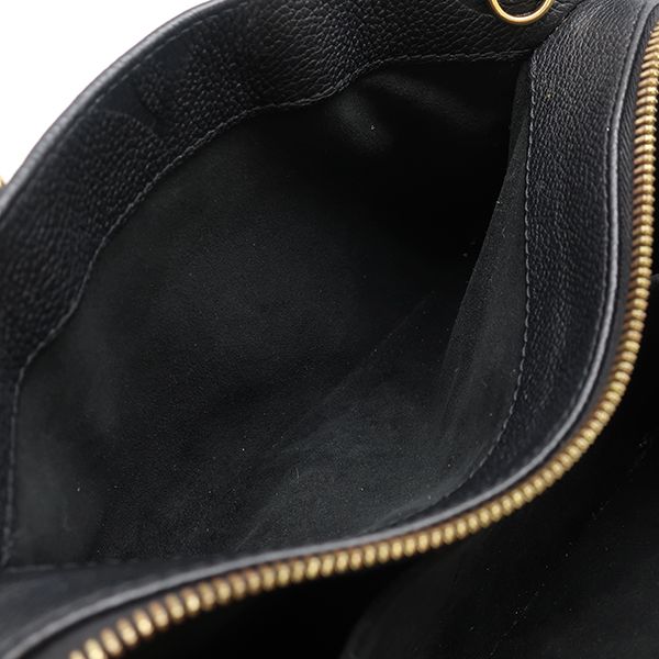 Louis Vuitton 2way Bag on the Go Ew Monogram Empreinte Noir Black Gold Hardware