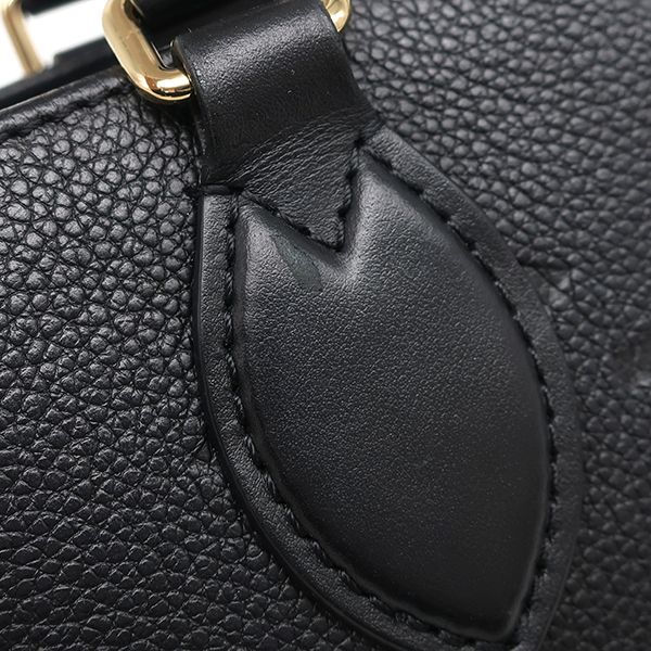 Louis Vuitton 2way Bag on the Go Ew Monogram Empreinte Noir Black Gold Hardware