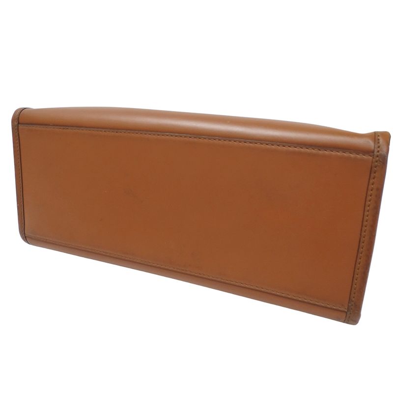 Fendi Bag Women's Brand Handbag Shoulder Bag 2way Sunshine Medium Leather Brown