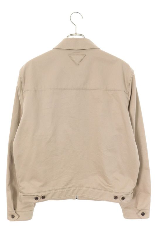 Prada Sgb763 Cotton Swing Top Blouson Men 50