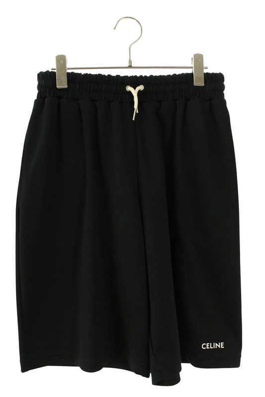 Celine 2z144121o Logo Print Shorts Men's S