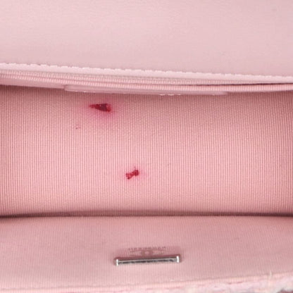 Chanel Mini Matelasse Tweed Coco Mark Chain Shoulder Bag For Men