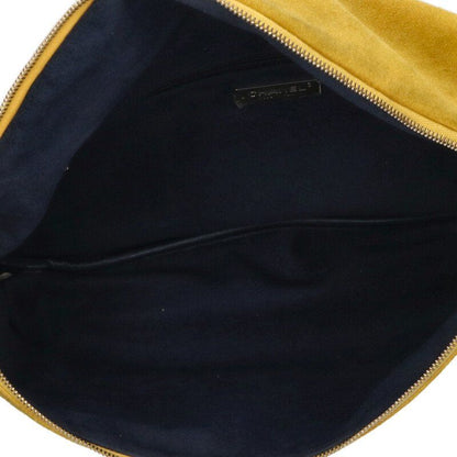 Chanel X Pharrell Williams Cc's Ring Suede Leather Chain Shoulder Bag Men's