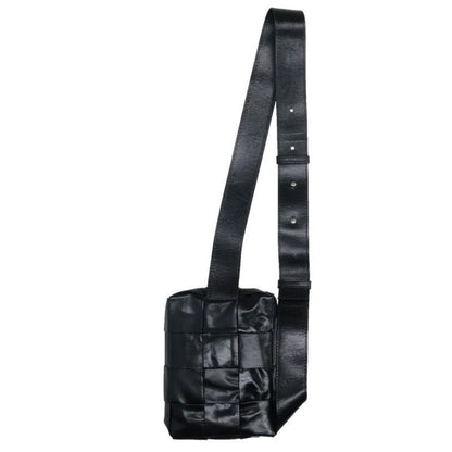 Bottega Veneta Cassette Intrecciato Leather Body Bag Men's