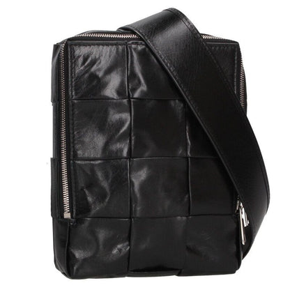 Bottega Veneta Cassette Intrecciato Leather Body Bag Men's