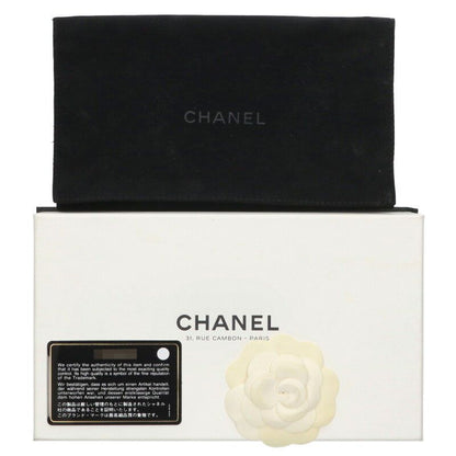 Chanel V-stitched Patent CC Pouch Women's