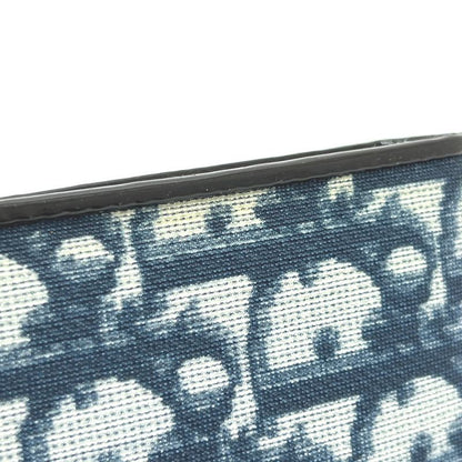 Christian DIOR Bifold Wallet Trotter PVC Blue