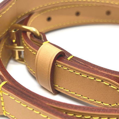Louis Vuitton Shoulder Strap Nubuck Adjustable Beige