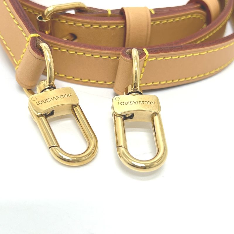 Louis Vuitton Shoulder Strap Nubuck Adjustable Beige