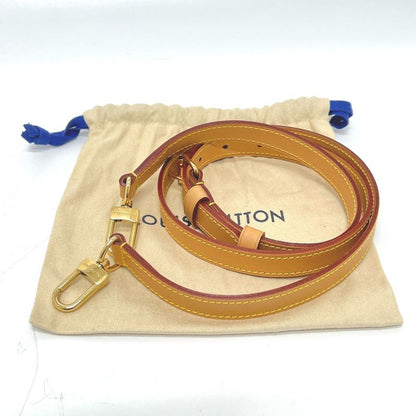 Louis Vuitton Shoulder Strap Nubuck Adjustable Beige