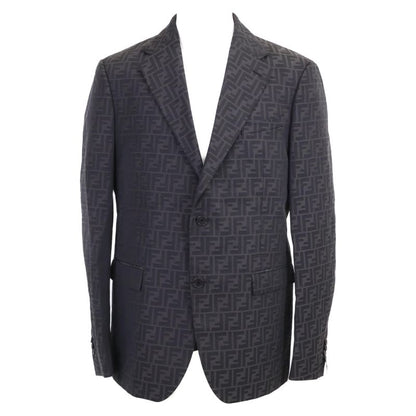 Fendi /official Fj0498 FF Logo Zucca Pattern 2B Tailored 54