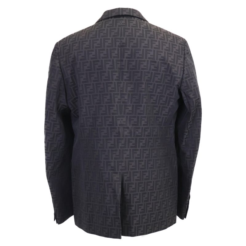 Fendi /official Fj0498 FF Logo Zucca Pattern 2B Tailored 54