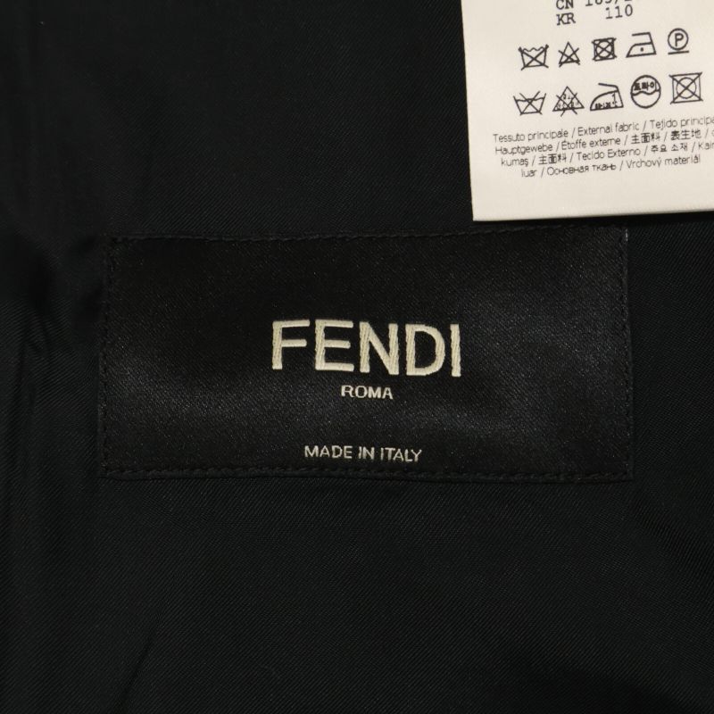 Fendi /official Fj0498 FF Logo Zucca Pattern 2B Tailored 54