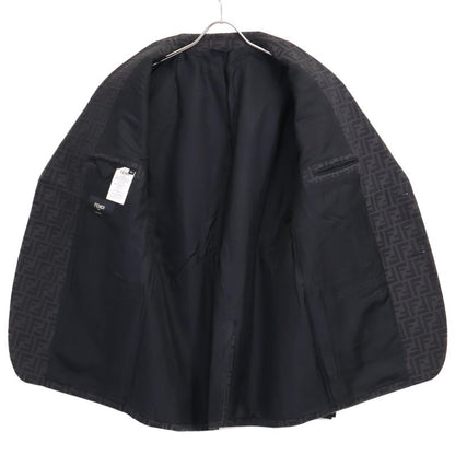 Fendi /official Fj0498 FF Logo Zucca Pattern 2B Tailored 54