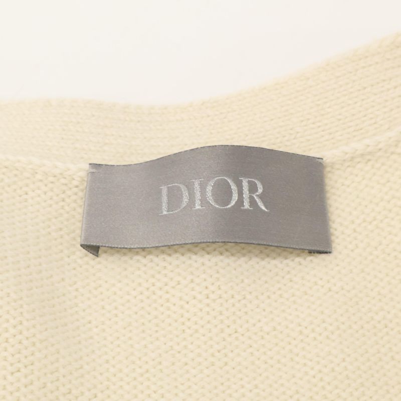 DIOR443m204at879 Wool X Alpaca Knit CardiganL