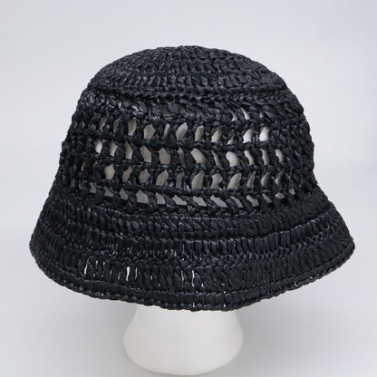Prada 1hc137 2A2T Woven Fabric Bucket Hat M