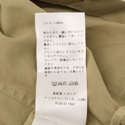 Christian DIOR257r46a3419 Cotton Midi Shirtdress W/belt