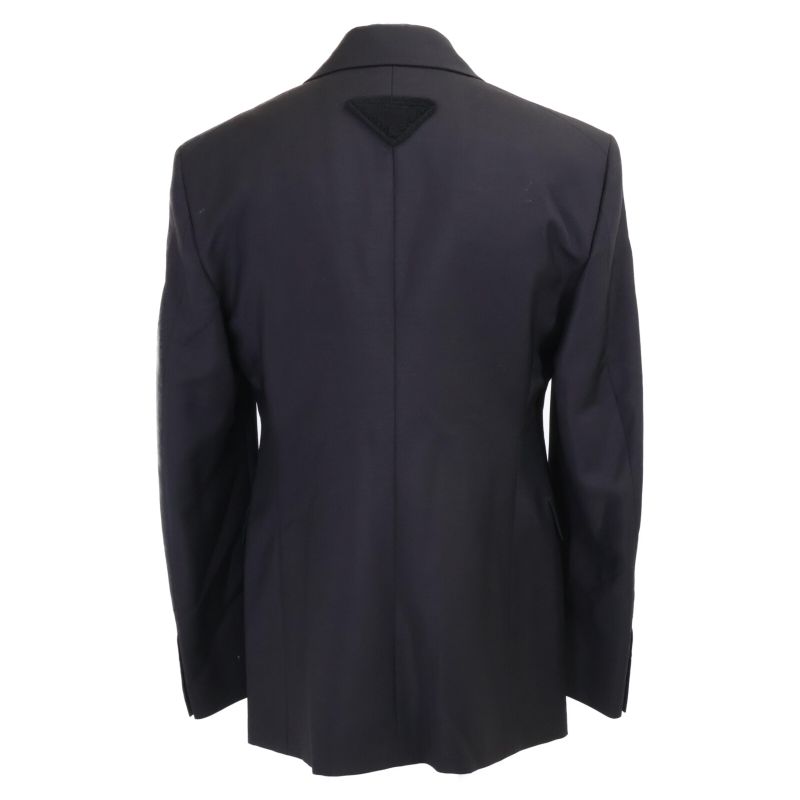 Prada 22 Years Ugi215 12I1 Mohair X Wool 2B Tailored 48R