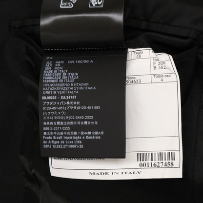 Prada 22 Years Ugi215 12I1 Mohair X Wool 2B Tailored 48R