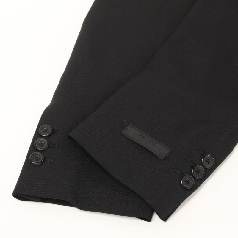 Prada 22 Years Ugi215 12I1 Mohair X Wool 2B Tailored 48R